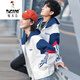 
Woodpecker (TUCANO) Spring and Autumn Couple Clothing Spring and Autumn 2025 New Fashion Internet Celebrity Different Autumn and Winter Couple Jacket L7170 White Thick Men's XXL185 Single-piece Jacket Price