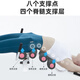 He Yangyu's home lumbar soothing device waist traction relaxation stretcher yoga open back lumbar disc spinal equipment steel