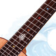 Ajima AJIMA full single ukulele adult female small guitar A2 children beginner ukulele 26 inch wood color A2 full single
