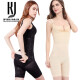 [Pack of 2] French KJ Shapewear One-piece Postpartum Waist Control Tummy Shaping Pants Sexy Corset Body Manager Shaping Underwear Summer Thin Black + Black (Flat Angle Back Removal Style) S (Recommended 100Jin [Jin equals 0.5kg]-120Jin, [Jin is equal to 0.5 kg])