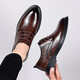 Cartelo weiche Kuhwinkel Winter Herren Lederschuhe Neue Style Pendlergeschäft formelle Schuhe Freizeitanzug Bräutigam Hochzeitsschuhe echtes Leder schwarz 42