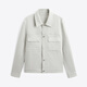 GXG Herrenkleidung, gleiche beige graue Reversjacke im Einkaufszentrum, beige grau 180/xl