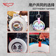 YIKUN DISCS Frisbee Buckle Clip Portable Team Competition Outdoor Beach Sports Frisbee Buckle-Purple