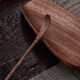 Tanyuan (Tanyuan) Tanyuan walnut tea pick set solid wood teaspoon tea shovel Kung Fu tea set rosewood tea art tea spoon Zijin tea set walnut