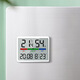 Refrigerador Magnético Succión Reloj Desktop Temperatura electrónica y humedad Medidor Etiqueta Climatrato Madre y bebé Temperatura y medidor de humedad Medidor Medidor de cocina Succión magnética 9905 Blanco