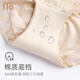 Modal High-waisted belly-closing underwear for women with small belly, strong hip-lifting and shaping pants, postpartum shaping waist-shaping artifact, skin color + gray [body-shaping, two-piece package] XL (suitable for 116-130Jin [Jin equals 0.5 kg])