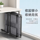 Stable folding bed lunch break folding bed single bed lounge chair camp bed office nap bed eight feet waist belt
