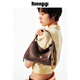 Guliangjiji Baseball HOBO Bag Small Bag Women's Original Design Shoulder Crossbody Bag Yuanyang Brown