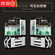 Eingangsschrank mit Fischtank Wohnzimmer moderne einfache Trennschrankraum Hallschrank doppelseitiger Schrank Weinschrank Schuhschrank Bildschirm Trennwand 3895 Assembly X Frame Struktur Struktur