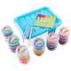 [70% neu] LEDI Kinderspielzeug Ultra-Licht 24 Farben handgefertigtes Farbton-Plastikine-Ton-Ton-Ton-Handwerk DIY Toy Storage Box für Jungen und Mädchen Babygeschenke