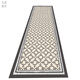 Jingdu European Style Eingangskorridor Teppich langer Haushalt Anti-Schlupf-Eingang des Balkons Eingang zum Balkon Wohnzimmer Bucht Fenster Schlafzimmertür Silber ZL-1421 80*200 cm
