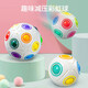 Magic Domain Culture Magic Rainbow Ball Kinderdruckreduktion Rubik's Cube Focus Spielzeug Finger Magie [12 Lochbox] Magic Rainbow Ball My8722 Box