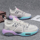 LINBUXAN badminton shoes for men in summer 2024 new lightweight comprehensive speed non-slip shock absorbing sports volleyball shoes 8599 Marshmallow 42