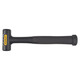 STANLEY (STANLEY) elastic rubber hammer, steel handle shock-proof hammer, floor tile installation hammer, rubber hammer, leather hammer, black 45oz (1276g)57-564-22