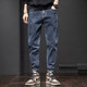 Charluoel Jeans Spring and Automne Pantalon Pantalon nouveau Pantalon Straight Men's Pantal