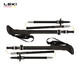 LEKI German new product outdoor hiking and mountaineering carbon fiber Makalu hybrid folding shock absorber folding Z stick Makal