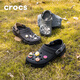 Crocs Crocs Classic Trillin Cave Schuhe Männer und Frauen Pantoffeln tragen resistente Freizeitschuhe 206340 Black-001 43 (270 mm)