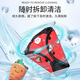 迪加伦汽车儿童安全带固定器防勒脖护肩套装车用宝宝护肚神器限位器通用