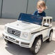 
Raft core children's car 1-3 years old four-wheel drive Feige children's electric car four-wheel off-road car remote control toy car children direct sales from manufacturers - lifetime warranty - double door model Feige painted white dual drive + remote control sway Bluetooth + dual lithium battery