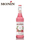 
MONIN rose flavor syrup glass bottle 700ml coffee milk tea drink companion cocktail juice drink rose flavor syrup 700ml