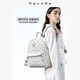 Nucelle New Zhilan Shen Yue gleichen Pegasus-Rucksack für Frauen mit doppelten Schultern 2025 Pendeln Leichtes Studienbeutel große Kapazitätsgeburtstag Geschenkcreme Gelb große Version [kann auf 14-Zoll-Computer platziert werden]