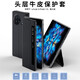 Carrenton подходит для Care Vivo X Fold Mobile Phore Case Onuine Leather Cofte Protective Case Ecring Emply-включенное смарт-окно Flip Flip Anti-Fall Vivo X-Fold [Ice Crystal Blue] Первый слой Cowhide | флип -стиль
