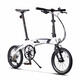 大行（DAHON）公路折叠自行车16英寸9速铝合金运动男女便携单车PAA693 AIR云白