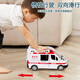 Aibilu Children's Toy Simulation Model Sound Sound and Light Story peut ouvrir la porte Ambulance Fire Truck Boy Birthday Gift