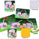 Peppa Pig Cartoon Wooden Puzzle Young Children's Early Education Education Toys 3-4-6-7-8 Years Old Boxed Birthday Gift Peppa Playing House 200 Pieces