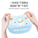 Bowie's baby bibs, baby silicone eating pockets, waterproof bibs, children's smocks, 3D naked silicone bibs, aerospace bears
