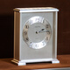 Hermle Clocks欧式轻奢金属座钟客厅桌面装饰台式时钟家用赫姆勒钟表HD-QT203 铝制银色（QT207B）