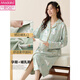Victoria's Style (Vedorygediao) Nachthemd für die Produktion Nachthemd Pyjamas Sommer-Baumwoll-Frühling und Herbst Am-11932 m -80-100jin [Jin entspricht 0,5 kg]