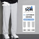 Anta sports pants for men in autumn thin straight loose teen casual pants for men pure gray cotton trousers for men men A style gray straight [embroidered logo-zipper pocket] XL /180