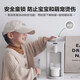 BEIDIG (BuyDeem) Instant-Wasserspender, Haushalt schnellheizender Wassermaschine, Desktop-Teemaschine, Büro kleiner Mini-Smart-Wasserspender, Milchbrauenartefakt 4,5-l-Wassertank [Tinte Grey] S9025 Wasserausgang 3L Instantwasser