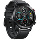 HAUNER LA LEAT 2 46 mm Stone en carbone noir Smart Sports Téléphone Watch Kirin A1 CHIP Heart Blood Oxygen Detection Bluetooth Call MagicWatch2 hommes et femmes