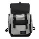 Double Star School Bag Junior High School Male Backpack Female High School College Student Backpack Large Capacity Travel Water-Repellent Computer Bag Gray