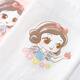 Disney children's socks summer stockings girls cotton high-end stockings DSP3485 white + powder 20-22