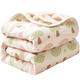 Upgraded new model Dapu towel quilt six-layer gauze towel quilt pure cotton adult blanket quilt summer thin children's baby blanket cotton gauze summer cool quilt feather gray 150cmX200cm six-layer cotton gauze single with gauze square towel