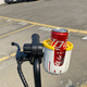 
Yongying (YTYIN) electric bike water cup holder electric bike milk tea kettle holder bicycle handlebar support bicycle universal cup holder yellow + white