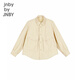 Jnby by JNBY Jiangnan Buyi children's clothing cotton corduroy H-shaped long-sleeved shirt soft autumn and winter boys and children 1O8211450 742/meter camel 120 cm