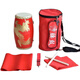 9 12 14 15 cm Lilong Taille Drum Kinder Erwachsener Yangge Big Taille Drum Team Kindergarten kleiner Percussion Instrument Spielzeug 9 cm Golden Dragon Taille Drum (begrenzt auf 1)