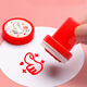 [Low Price on the Whole Network] Yuhe Children’s Reward Seal Teacher’s Comment Encouragement Stamp Cartoon Cute Praise Thumbs Up Kindergarten Teacher’s Homework Correction Stamp 20 pcs plus 2 inks 6150