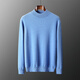 Ordos City cashmere sweater for men's half turtleneck pure cashmere large size thickened pullover sweater base knitted official store flagship 1980 m camel M