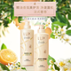 Lux Vitality Orange Blossom Fragrance Shampoo for Oily Flat Hair, Refreshing and Fluffy Shampoo Lotion Shampoo + Moisturizing Shower Gel 1kg