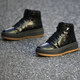 Nike (Nike) AJ1 Basketballschuhe Frauenschuhe Sommer neuer Air Jordan 1 High-Top-Polster-Turnschuhe Leichte Freizeitschuhe FB9894-001 AJ1 Black 36.5