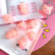 Qiaoxinshi creative small gifts 5 cute cartoon pink cute pet piglets pinch and play gift vinyl BB vent decompression scream sound decompression toys