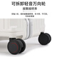 Unimog (Uniamog) Deutsche Marke Koffer Multifunktionaler Koffer großer Kapazität Aluminiumrahmen Trolley Hülle Kennwort Leder Box Checkout Songhua Green (Stahlwelle Universal Wheel-Anti-Fall, kann überprüft werden) 28-Zoll / USB-Ladung + Wasserbecher + Ladungstrahlungshaken