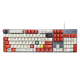 Logitech K845 Mechanische Tastatur Kabelgeboten Gaming-Tastatur Office Tastatur 104-Taste Klempner DIY Keycap E-Sports Chicken Eating Urlaub Geschenk K845 Teewelle-Plumber ist ein anständiger