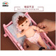 mimiworld sleep dressing doll simulation crib toy girl play house children toy girl birthday gift