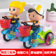 VTR Early Education Nouveau style Dance Trint Tricycle 0-1 à 2 ans Chanteuse et danse musicale Toys et filles [garçons] Version régulière du tricycle de cascade [Envoyez trois batteries ordinaires + tournevis